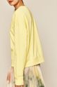 Bluza damska z nadrukiem żółta 100 % Bawełna