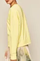 Bluza damska z nadrukiem żółta 100 % Bawełna