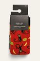 Skarpetki damskie w małpy (2-pack) multicolor