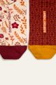 Ponožky dámske Basic (2 pack)  75% Bavlna, 2% Elastan, 23% Polyamid