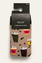 Skarpetki damskie kawa (2-pack) multicolor