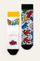 multicolor Skarpetki damskie by Keith Haring (2 pack) Damski