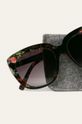 Okulary przeciwsłoneczne damskie w prostokątnej oprawie Materiał zasadniczy: 98 % Poliwęglan, 2 % Miedź