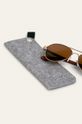 Okulary przeciwsłoneczne damskie aviator z drewnianymi zausznikami z funkcją flexible brązowe 50 % Drewno, 50 % Metal
