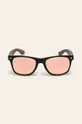 Okulary przeciwsłoneczne męskie z drewnianymi zausznikami z funkcją flexible multicolor