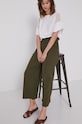 Spodnie damskie culottes zielone RS20.B05 zielony RS20