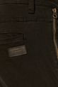 Spodnie męskie z kieszeniami cargo czarne Męski