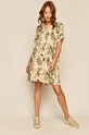 Sukienka damska wzorzysta biała RS20.SUD878 biały RS20