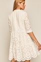 Odzież Sukienka damska ażurowa biała RS20.SUD905 biały