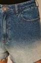 niebieski Szorty jeansowe damskie niebieskie