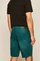 Szorty jeansowe męskie zielone 100 % Bawełna