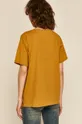 T-shirt damski bawełniany żółty 100 % Bawełna