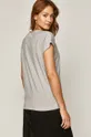T-shirt damski z bawełny organicznej szary 100 % Bawełna organiczna