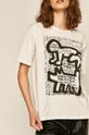 alb Medicine - Tricou by Keith Haring