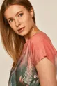 multicolor T-shirt damski wzorzysty by Joanna Wójtowicz