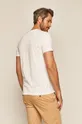 T-shirt męski z kieszonką biały 100 % Bawełna