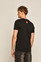 T-shirt męski by Keith Haring czarny 100 % Bawełna