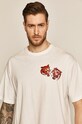 T-shirt męski by Gruby Kruk, Tattoo Konwent biały biały RS20.TSM569