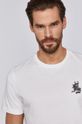 biały T-shirt męski by Fabian Staniec, Tattoo Konwent biały