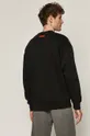 Bawełniana bluza męska z nadrukiem NASA czarna 100 % Bawełna