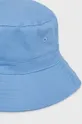 Bawełniany kapelusz damski niebieski niebieski