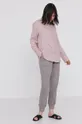 Koszula damska lniana różowa 100 % Len