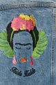Kurtka jeansowa damska Frida Kahlo niebieska