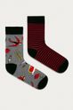 vícebarevná Medicine - Ponožky Funny (2-PACK) Pánský