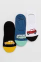 viacfarebná Medicine - Ponožky Cars (3-pak) Pánsky