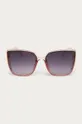 Okulary przeciwsłoneczne damskie typu kocie oczy różowe Materiał 1: 100 % Poliwęglan, Materiał 2: 100 % Metal