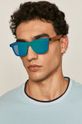 multicolor Okulary przeciwsłoneczne męskie z zausznikami z funkcją flexible Męski