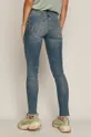 Jeansy damskie skinny ECO WASH niebieskie 99 % Bawełna, 1 % Elastan