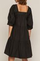Sukienka damska z bawełną z recyklingu czarna <p>100 % Bawełna (50% stanowi bawełna z recyklingu)</p>