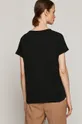 T-shirt damski z kolekcji EVIVA L’ARTE z bawełny organicznej czarny <p>100 % Bawełna organiczna</p>