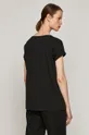 T-shirt damski z bawełny organicznej NIE PYTAJ czarny <p>100 % Bawełna organiczna</p>