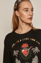 T-shirt damski Frida Kahlo czarny Damski