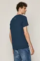 T-shirt męski z nadrukiem niebieski 80 % Bawełna, 20 % Poliester