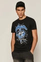 czarny T-shirt męski z nadrukiem Metallica czarny Męski