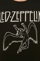 T-shirt męski z nadrukiem Led Zeppelin czarny Męski
