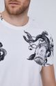 T-shirt męski z bawełny organicznej by Dawid Bacewicz, Grafika Polska czarny