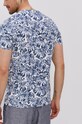 Odzież T-shirt męski z bawełny organicznej biały RS21.TSMA05 biały