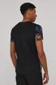 T-shirt męski Summer Vibes czarny 100 % Bawełna organiczna