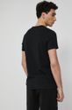 T-shirt męski z bawełny organicznej czarny 100 % Bawełna organiczna