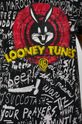 T-shirt męski z nadrukiem Looney Tunes czarny