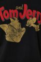 T-shirt męski z nadrukiem Tom and Jerry czarny