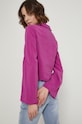 Odzież Bluzka damska ze ściągaczem różowa RS22.BDD570 różowy
