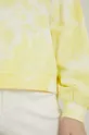 Bluza bawełniana damska żółta Damski