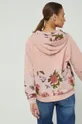 Bluza bawełniana damska z kapturem różowa 100 % Bawełna