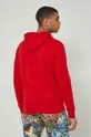 Bluza bawełniana męska z kapturem czerwona Materiał zasadniczy: 100 % Bawełna, Ściągacz: 98 % Bawełna, 2 % Elastan