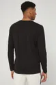 Tričko s dlhým rukávom pánsky Basic čierna